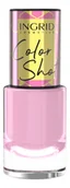 Lakiery do paznokci - INGRID Color Shot Nail Polish lakier do paznokci 05 Powder Pink 7ml - miniaturka - grafika 1