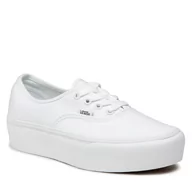 Trampki damskie - Vans Tenisówki Authentic Platfor VN0A3AV8W001 True White - miniaturka - grafika 1