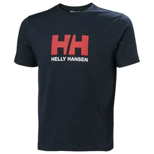 Koszulka męska Helly Hansen Hh Logo T-Shirt 2.0 Rozmiar: M / Kolor: niebieski - Koszulki sportowe męskie - miniaturka - grafika 1