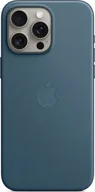 Plecaki szkolne i tornistry - Etui z tkaniny FineWoven z MagSafe do iPhonea 15 Pro Max - głębia oceanu - miniaturka - grafika 1