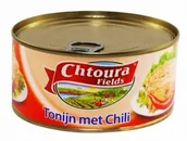 Konserwy i dania rybne - Tuna in oil with chili CHTOURA 112g - miniaturka - grafika 1