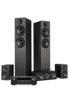 Kino domowe Denon AVR-X580BT + Wilson SCENIX Czarny - Kino domowe - miniaturka - grafika 1