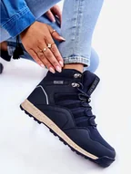 Buty trekkingowe damskie - Buty trekkingowe damskie niskie Big Star KK274611 38 Granatowe (5900714570095) - miniaturka - grafika 1