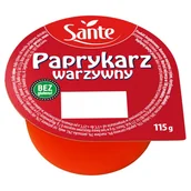 Pasty warzywne - Sante Paprykarz Warzywny 115g - Sante - miniaturka - grafika 1