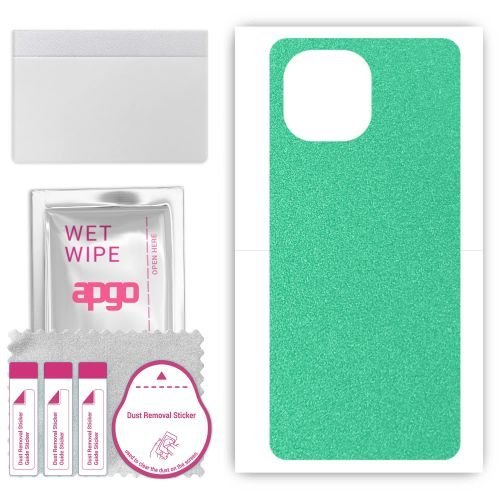 folia naklejka skórka strukturalna na TYŁ do Vivo iQOO Z9x 5G - Seledynowy Pastel Matowy - apgo SKINS