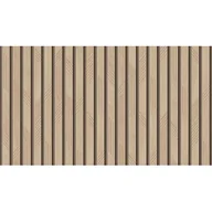 Tapety - Tapeta flizelinowa Expansio lamele 3D dębowe beżowy - miniaturka - grafika 1