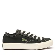 Trampki damskie - Tenisówki Lacoste Backourt 747CFA0006 Czarny - miniaturka - grafika 1