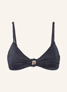 Seafolly Góra Od Bikini Bralette Poolside Z Błyszczącą Przędzą blau - Stroje kąpielowe - miniaturka - grafika 1