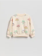 Bluzy dla dziewczynek - Reserved - Bluza Hello Kitty and friends - pastelowy róż - miniaturka - grafika 1