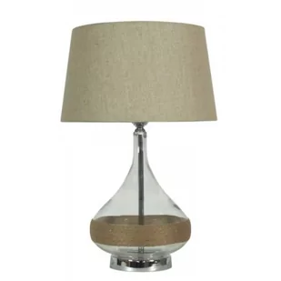 Candellux klasyczna Lampa stołowa OPRAWA abażurowa na biurko ECO 41-21502 sznure (ECO 2 41-21502) - Lampy stojące - miniaturka - grafika 1