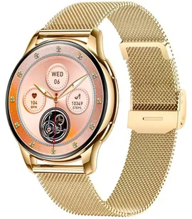 Rubicon RNCF30 SMARUB344 Złoty - Smartwatch - miniaturka - grafika 1