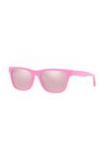 Okulary dla dzieci - Polo Ralph Lauren okulary przeciwsłoneczne dziecięce kolor różowy 0PP9504U - miniaturka - grafika 1