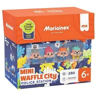 Klocki - Marioinex, Klocki konstrukcyjne Waffle mini - Posterunek policji - miniaturka - grafika 1