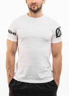 Koszulki męskie - Ozoshi koszulka męska t-shirt bluzka sportowa wygodna bawełna roz. S - miniaturka - grafika 1