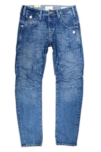 JACK & JONES TAPERED MIKE BLUE DENIM JEANSY MĘSKIE - Spodnie męskie - miniaturka - grafika 1