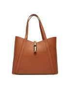 Torebki damskie - Furla Torebka Goccia L WB01788 BX3353 KH RY000 Brązowy - miniaturka - grafika 1