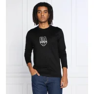 Koszulki męskie - Emporio Armani Longsleeve | Regular Fit - miniaturka - grafika 1