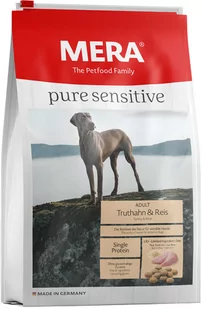 Meradog Pure Sensitive Mera Dog Pure Sensitive Adult indyk i ryż 2 x 12,5 kg - Sucha karma dla psów - miniaturka - grafika 1
