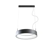 Lampy sufitowe - Redo 01-924 - LED Żyrandol na lince BOND LED/47W/230V 3000K szary - miniaturka - grafika 1