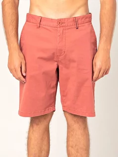 Spodnie i spodenki dla chłopców - Rip Curl TRAVELLERS washed red męskie spodenki jeansowe - 36 - grafika 1