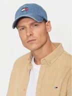 Czapki męskie - Tommy Jeans Czapka z daszkiem AM0AM12936 Niebieski - miniaturka - grafika 1