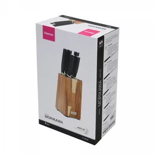 Fissman Morikawa zestaw 5 noży kuchennych w bloku - Noże kuchenne - miniaturka - grafika 3