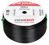 Kable - PRZEWÓD KONCENTRYCZNY NS100 TRI ŻELOWANY CZARNY - rolka 100m - miniaturka - grafika 1