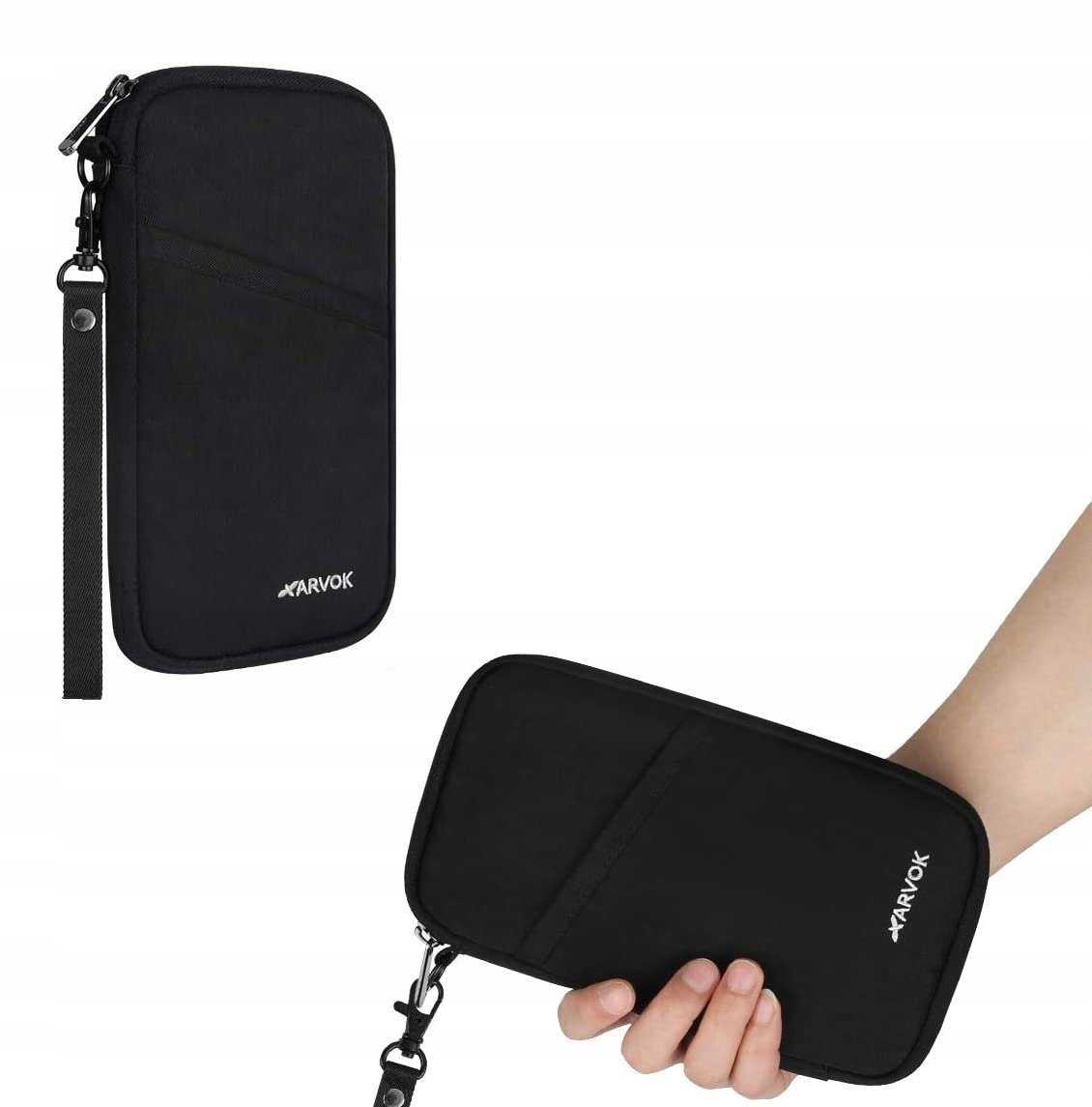 PORTFEL PODRÓŻNY PASZPORTÓWKA ETUI - OCHRONA RFID