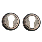 Szyldy i rozety - Schaffner Rozeta podklamkowa do wkładki Rubens Stare Złoto - miniaturka - grafika 1