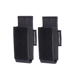 Condor - Ładownica na magazynek QD Pistol Mag Pouch - Czarna - 2 szt. - 221113-002 - Akcesoria turystyczne - miniaturka - grafika 1