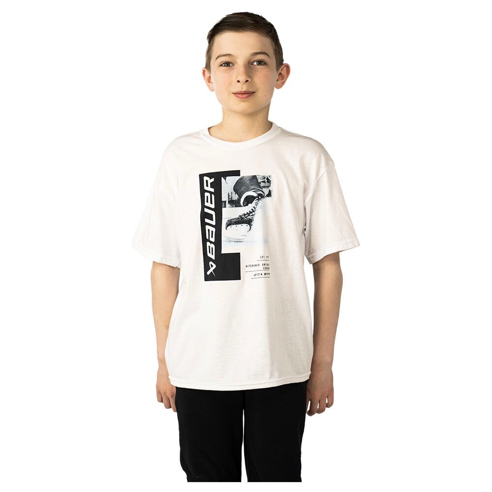 Koszulka dziecięca Bauer Graphic Tee White L