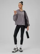 Legginsy - 4F Legginsy do jogi szybkoschnące damskie - czarne XS - miniaturka - grafika 1