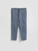 Dresy męskie - Reserved - Spodnie joggery - granatowy - miniaturka - grafika 1