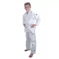 Kimona, stroje i obuwie - Adidas Kimono Judoga Suit J181 Junior White - miniaturka - grafika 1