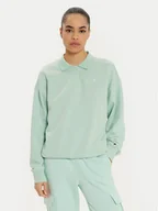 Bluzy damskie - Champion Bluza 117541 Zielony Loose Fit - miniaturka - grafika 1