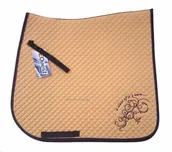 Akcesoria jeździeckie - Equest Potnik COTTON REGULAR PLUS A - karmelowy - miniaturka - grafika 1