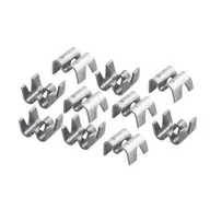 Akcesoria do ogrodzeń - Spinka do paneli ocynk 50 sztuk Polbram - miniaturka - grafika 1