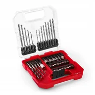 Wiertła - Wiertło Einhell ZESTAW BITÓW 40 SZT L-CASE 49109053 - miniaturka - grafika 1