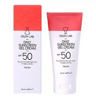 YOUTH LAB. YOUTH LAB YOUTH LAB Daily Sunscreen Gel Cream SPF 50 Oily Skin 50 ml - Kremy do twarzy z filtrem - miniaturka - grafika 1