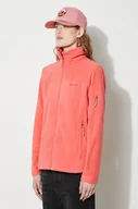 Bluzy damskie - Columbia bluza sportowa Fast Trek II damska kolor czerwony gładka - miniaturka - grafika 1