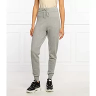 Spodnie damskie - DKNY Wełniane spodnie jogger | Slim Fit | z dodatkiem kaszmiru - miniaturka - grafika 1