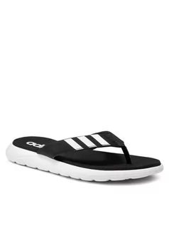 Klapki i japonki męskie - Adidas Japonki Comfort Flip Flop EG2069 Czarny - grafika 1