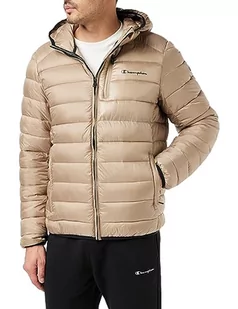 Champion Legacy Outdoor-Chintzed Poly Plain Woven Hooded Kurtka Mężczyźni, Marrone Sabbia/Nero, M - Kurtki męskie - miniaturka - grafika 1