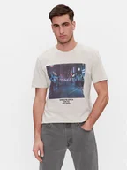 Koszulki męskie - Only & Sons T-Shirt Lex 22028171 Szary Relaxed Fit - miniaturka - grafika 1