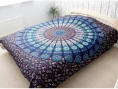 Narzuty - Bawełniana narzuta - Classic Mandala - miniaturka - grafika 1