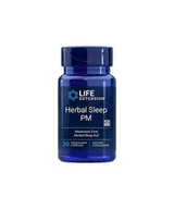 Suplementy diety - Herbal Sleep PM - 30 vcaps LIFE EXTENSION - miniaturka - grafika 1