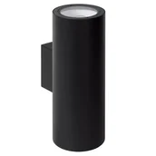 Lampy ogrodowe - Lampa ścienna zewnętrzna VOLANTIS 27807/02/30 Lucide IP54 góra-dół czarna - miniaturka - grafika 1