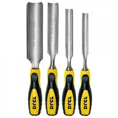 Dłuta - Dłuta do drewna 4-sztukowe DREL DR-BCF-9004 - miniaturka - grafika 1