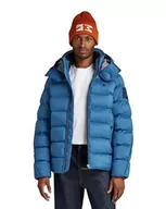 Kurtki męskie - G-STAR RAW G-Whistler męska kurtka z kapturem, Niebieski (retro blue D20100-D199-937), L - miniaturka - grafika 1