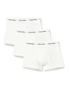 Calvin Klein 3p Trunk Bokserki (szorty) Mężczyźni , Biały , XL - Spodenki damskie - miniaturka - grafika 1